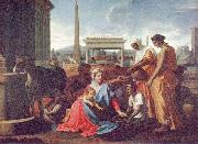Nicolas Poussin Ruhe auf der Flucht nach Agypten painting